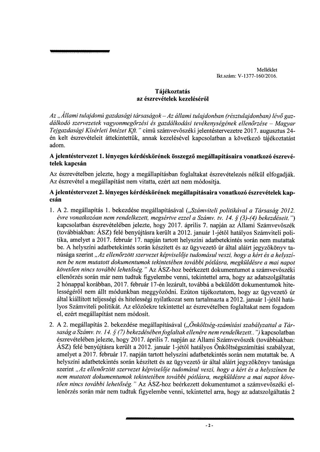 Függelék: