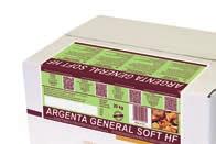 ) Keménység tömb (1 x 20 kg) 20 kg/doboz ARGENTA PASTRY HF Élesztős és élesztő nélküli leveles tészták készítéséhez Keménység szeletelt (5 x 2 kg) 10 kg/doboz ARISTO