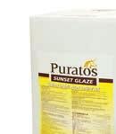 oldalon SUNSET GLAZE CL Kalácsfény. A tojással való fényezés kiváltására Tejszármazékot nem tartalmaz!