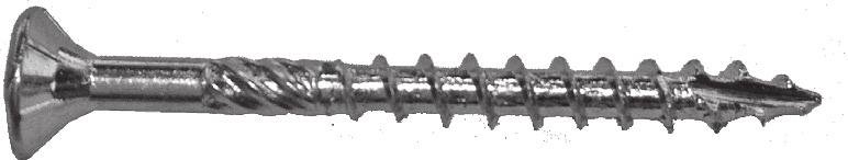 WOODSTAR CSAVAR SÜLLYESZTETT FEJJEL torx horony, fehér (Ø3,5; 4; 4,5; 5) vagy sárga (Ø 6; 8) horgany 01090035030 3,5 x 30 1000 1.36 01090035035 3,5 x 35 1000 1.43 01090035040 3,5 x 40 1000 1.