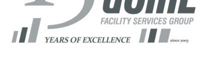 DOME Facility Services Group The Direct Way to Progress Kereskedelmi és irodai létesítmények Szolgáltatási volumen Vértes Center Bevásárlóközpont Tatabánya, Duna Center Győr, Pólus Center, Parkway