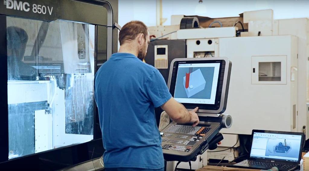 Gyártás Üzemcsarnokunkban a megmunkálási technológiák széles spektruma valósítható meg CNC megmunkáló központok és hagyományos gépek segítségével.