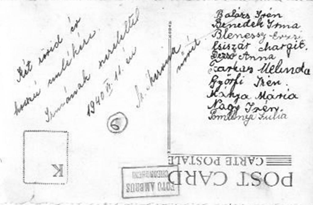 Hát mint mindig, úgy érëztem, hogy kedvenc vótam abba az osztályba is. Tízen vótunk, tízen végeztünk, s abból mán talán ketten ha... ketten élünk, talán. Ha még a másik is, ha él.