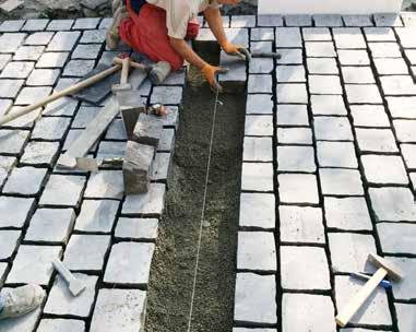 Sika FastFix MEGOLDÁSOK ÚTBURKOLATOK KIALAKÍTÁSÁHOZ Annak érdekében, hogy elkerüljük ezeket a problémákat, a Sika kifejlesztete a Sika FastFix termékcsaládot, amely fokozza a burkolt felületek