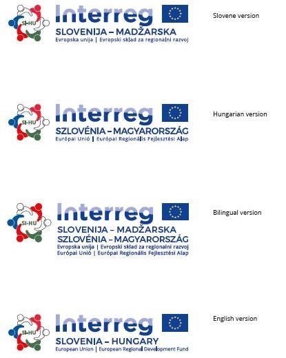 szükséges nyelvi változatban, vagyis van szlovén, magyar, kétnyelvű és angol