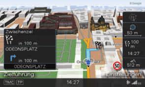 MMI navigáció plusz: az extrafelszerelésként kínált infotainment-rendszer