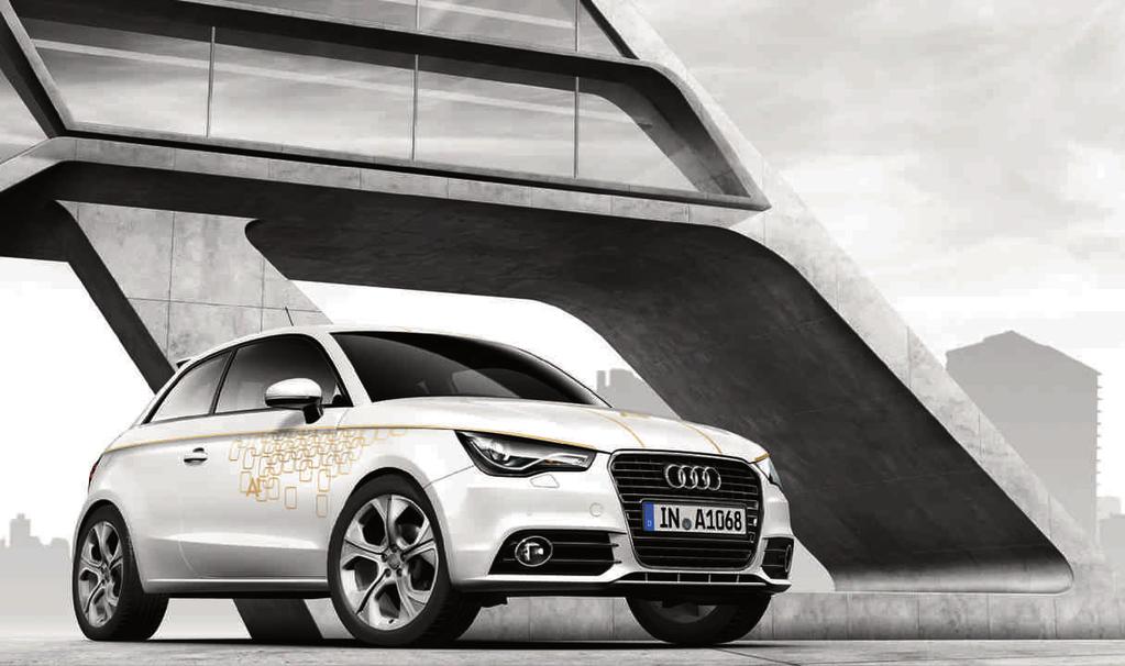 72 Audi Eredeti Tartozékok Ragyogó fellépés Ön és az Audi A1 útközben is mindig a legelőnyösebb oldalát mutathatja a