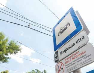 A Füvészkert és Illés utca közötti utcaszakaszt felülvizsgálták forgalomtechnikai szempontból, ennek eredményeként 15 új parkolóhelyet létesítenek.