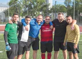 volt a Détári Lajos edző vezette Budapest Honvéd öregfiúk csapatával.