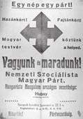 A nemzeti Szociálista Magyar Munkáspárt : Böszömény Mozgalom : nagykőrösi főcsoportjának tájékoztatója. Nyomtatta Barta József, Nagykőrös. 4 p. a lapszéleken javítva. 2. Magyar Harc. Röplap.