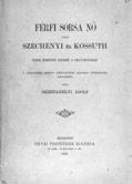 8. Gróf Széchenyi István emlékhajóút a Tiszán 1933. augusztus 29 és 30-án. Budapest, 1933. Kir. M. Egyetemi Nyomda. 56 p., szövegközti képekkel gazdagon illusztrált.