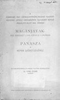 53. Czobel Ernő Heltai Gáspár dialogusa a részegségről és tobzódásról (1552). A magyar társadalom lelki és anyagi válsága a refromáció korában. Írta --. Budapest, 1911. [Franklin.] 59 p.