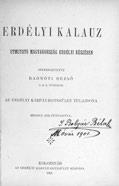 Díszesen aranyozott gerincű kiadói egészbőr-kötésben, az első kötéstáblán Erdély címerének színes, zománcozott rézplakettjével.