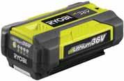 36 V Akkumulátorok BPL3650D 36 V (5,0 Ah) lítium-ion akkumulátor teljes 5,0 Ah Lithium+ akkumulátor erőteljesebb, hosszabb a működési ideje, tartósabb mint a megelőző lítium-ion rendszerek