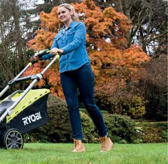 cellákat a hosszabb működési időért, élettartamért és biztonságért 33 cm-es vágási szélesség a könnyű manőverezésért a kertben 5 pozícióban, 25 mm- 65 mm-ig állítható vágási magasság Szegélyek mentén