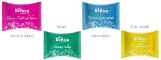 termékei: Instant teák: - FRUTTI DI BOSCO - RELAX - TÉ