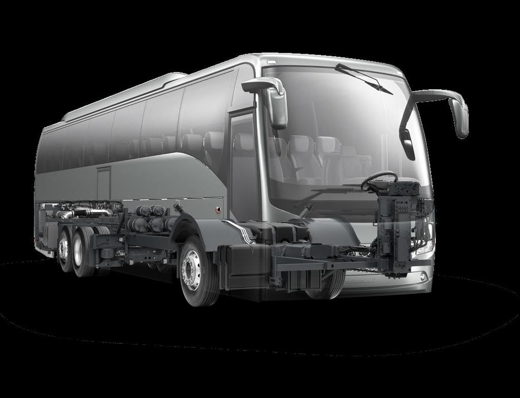 FELÉPÍTMÉNYEZÉSI LEHETŐSÉGEK A Volvo biztos alap A Volvo B11R a lehető legjobb alapot biztosítja felépítményezője számára.