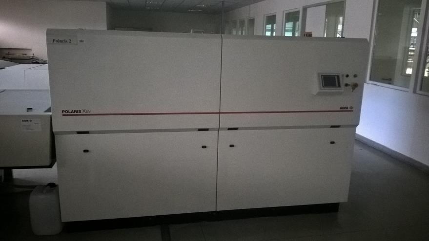 AGFA POLARIS XEV CTP Gyártási év: 2007 AGFA