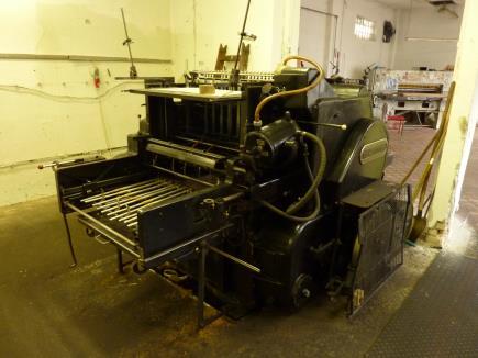 : 80 90 mm Heidelberg Cilinder Stancgép