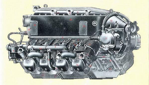 A típusba kis számban beépítésre került az Argus As 410 V12-es és kísérleti jelleggel a Hirth HM 512 A V12-es erőforrása is.