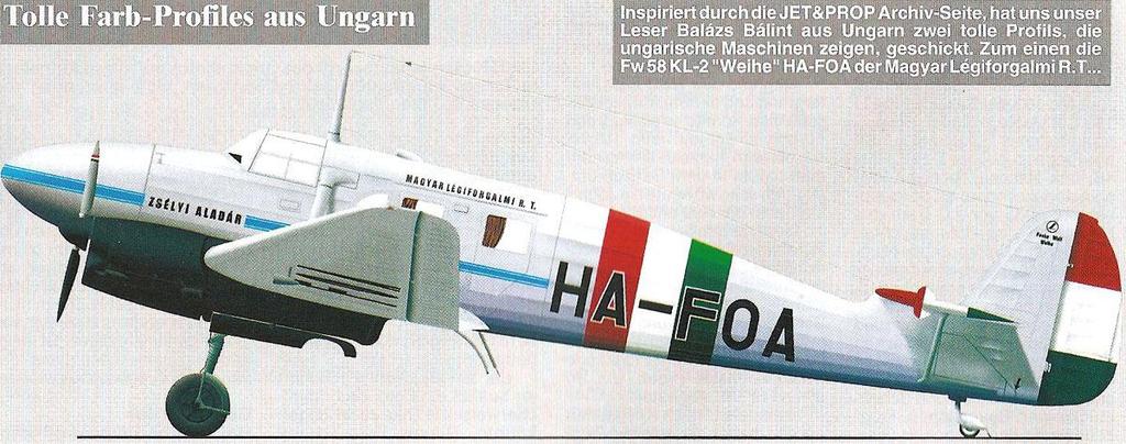 4. Az Fw 58-as gyártása és alkalmazása Magyarországon 4.1.