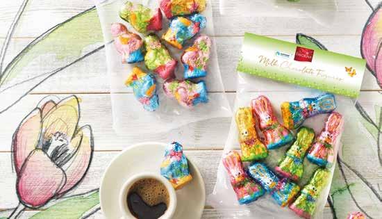 349 100 g, 1 kg = 3490 FAVORINA TEJCSOKOLÁDÉ FIGURÁK Nyuszi / csibe /