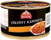 VITAKRONE HÚSSALÁTA -30% 499 349 400 g, 1 kg = 873 PILOS JOGHURT CUKORDRAZSÉVAL Eper / vanília -20% 99 79 135