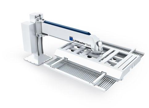 14 LiftMaster és LiftMaster Sort Automatizálás Rugalmas felrakás, leszedés und szortírozás LiftMaster és LiftMaster Sort Szinte karcolás nélküli lemezkivétel 15 mm lemezméretig Rugalmas telepítési és