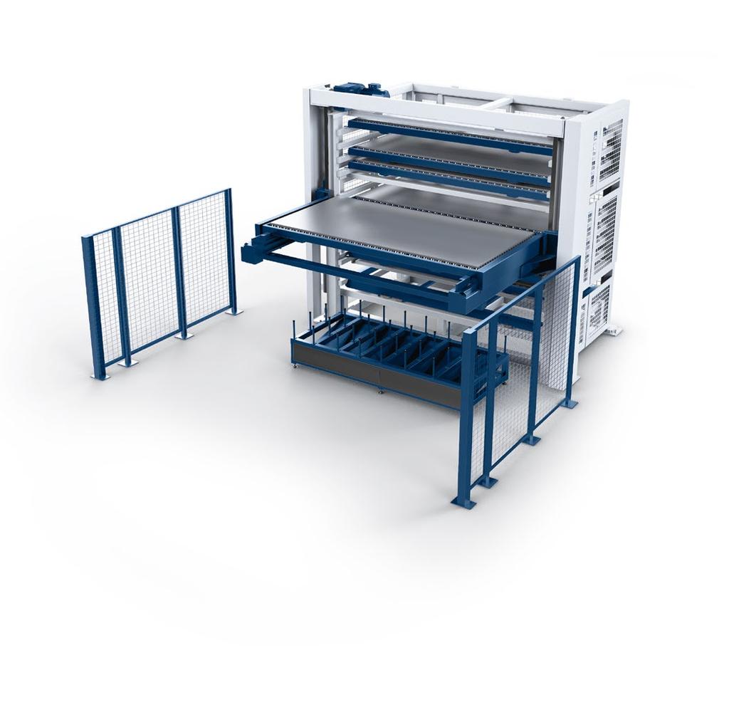 28 PalletMaster Tower Automatizálás A többszörös palettacserélő PalletMaster Tower Jobb minőség egyenkénti lemezmegmunkálással Akár 50%-kal* javul a gép kihasználtsága a felügyelet nélküli