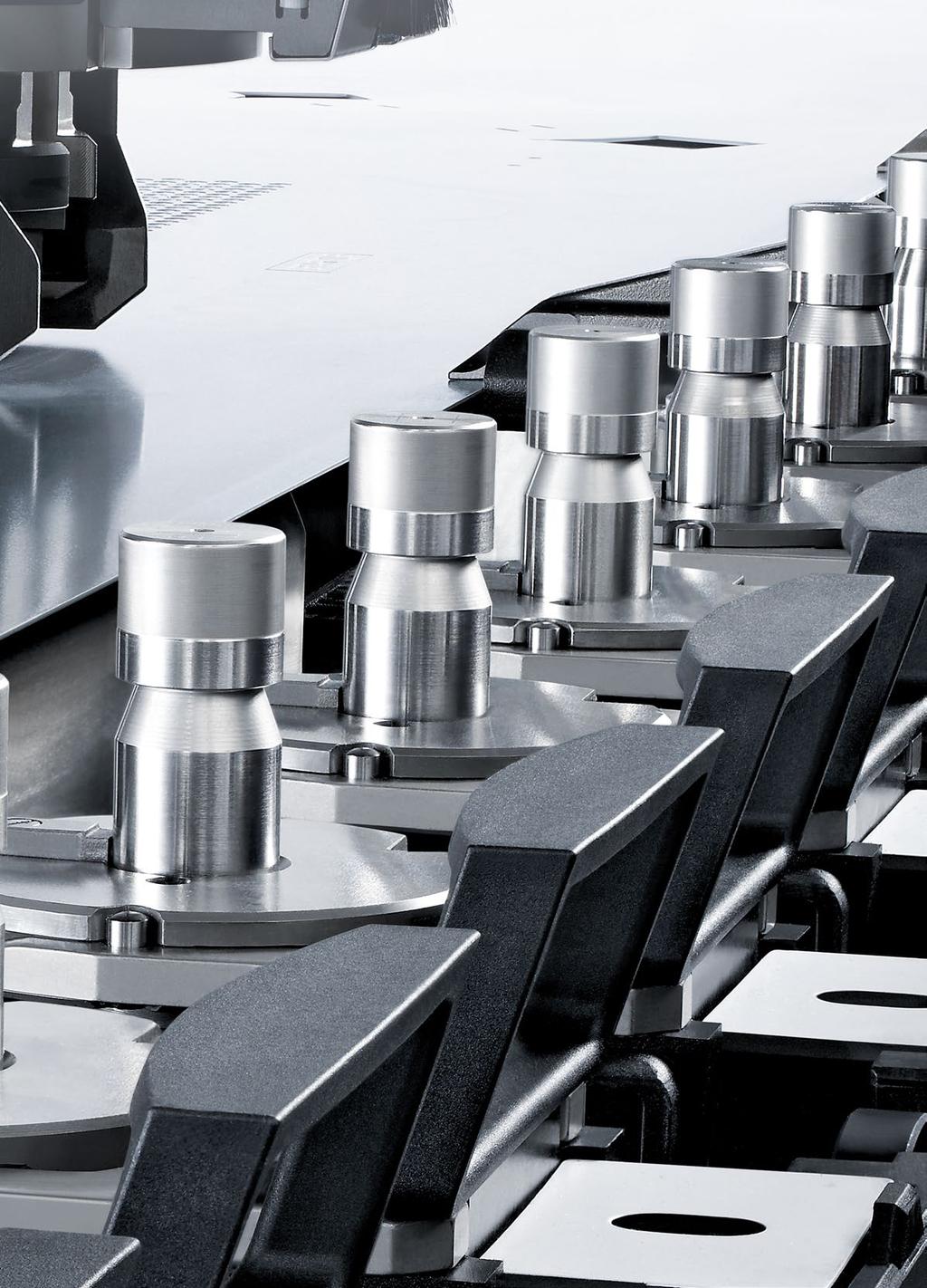 Automatizálás Stancolás Áttekintés 37 A stancolás automatizálása erősebbé tesz Válasszon a lézersugaras vagy lézer nélküli stancológépeihez pontosan illeszkedő automatizálási lehetőségek gazdag