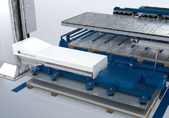 Phil Taylor, PKD Precision Sheet Metal Ltd A szalagfésű segítségével szinte karcmentesen lerakhatók a Microjoint lemeztáblák.