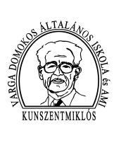 Varga Domokos Általános Iskola és Alapfokú Művészeti Iskola 6090 Kunszentmiklós Damjanich u. 7.