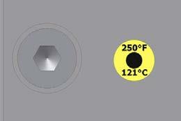 4 Üzembehelyezés ATEX-jelölés: II 2G c T4 / II 3G T4: Tgm + Tu Tum < 135 C 15 C ATEX-jelölés: II 2D c Tmax / II 3D Tmax: Tgm + Tu Tum < Tmax 15 C T gm : T um : T max : T u : A hajtóműház felületének