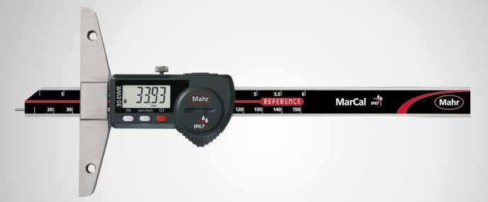 Digimatic MarCal 30 EWR Digitális mélységmérő tolómérő Mély méretekhez IP67 Digimatic 277, EUR Rend. sz.