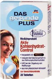 999Ft DAS gesunde PLUS aktív szénhidrát kontroll tabletta 28 db 1.