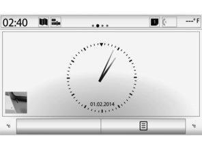 ELSŐ HASZNÁLAT (4/3) 5 Navigáció Telefon Jármű Menü Kapcsolódás Multimédia Alkalmazások System 24 25 26 Menü képernyő Minden képernyő alján egy két- vagy háromgombos menüsávhoz férhet hozzá: 24