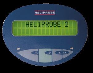 7. Termékleírás 7.1. A Heliprobe mérőműszer A Heliprobe mérőműszer egy kisméretű asztali műszer, amely a tetején lévő kezelőpanel segítségével egyszerűen működtethető.