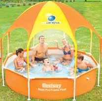 ACÉLFALAS MEDENCE 350x90 cm, vízforgatóval, létrával 69 990 Ft 450x90 cm,