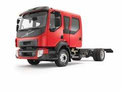 Egy platós felépítményű, kis horgos emelővel ellátott Volvo FL tökéletesen megfelel bármilyen elképzelhető közösségi alkalmazásra.