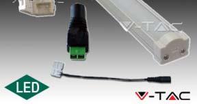 Tápegységek/vezérlőeszközök/kiegészítők LED-szalagokhoz H W/V CCT lm Ra EEC HOLUX-kód W/Típus CCT lm Ra EEC HOLUX-kód Tápegységek LED-szalagokhoz Kiegészítők LED-szalagokhoz LED tápegység, 18W / 12V,