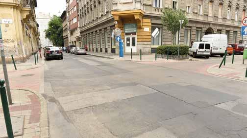 Károly körúttól induló rkonstrukciójának bfjzésként.