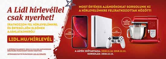 11. 29. CSÜTÖRTÖKTŐL 12. 05.