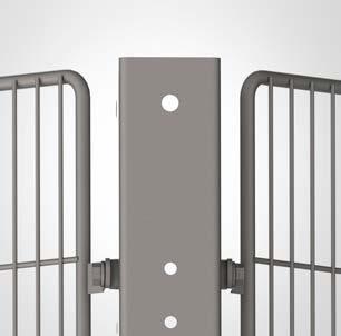 Görgős ajtó Az ASSA ABLOY Entrance Systems vállalat kiváló minőségű, Albany gépvédelmi görgős ajtóit is
