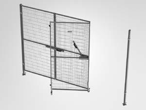 Nehézipar környezetben, vagy ha fennáll a fizikai behatás veszélye, az erősebb, 80 80 mm-es rögzítőoszlo pokkal felszerelt Strong