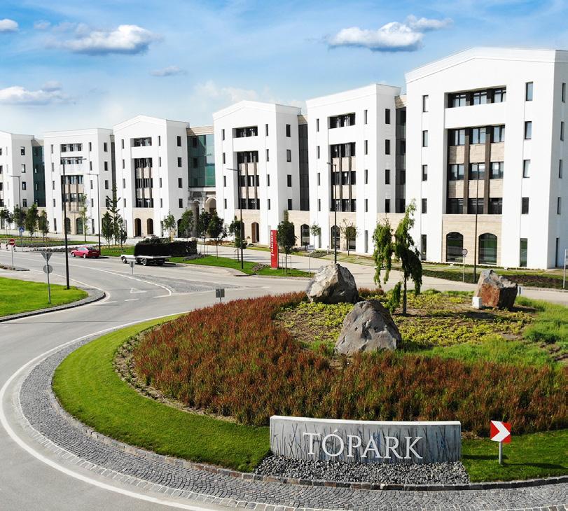 tópark - BE MY CITY a new district is being born CLASS A+ OFFICE AND RETAIL COMPLEX & PREMIUM RESIDENTIAL DISTRICT Egy városnegyed van