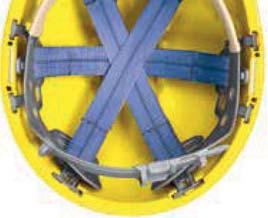 Greutate: 500 g material: polietilenă de înaltă densitate durată de viaţă: 5 ani harnaşament textil cu prindere în 6 puncte ventilată rezistenţă termică: între -40 C şi +50 C bandă de contact cu