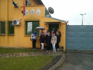 A Tudományos Diákkör börtönlátogatása a Bács-Kiskun Megyei Büntetés-végrehajtási Intézetben 2014. április 25-én.