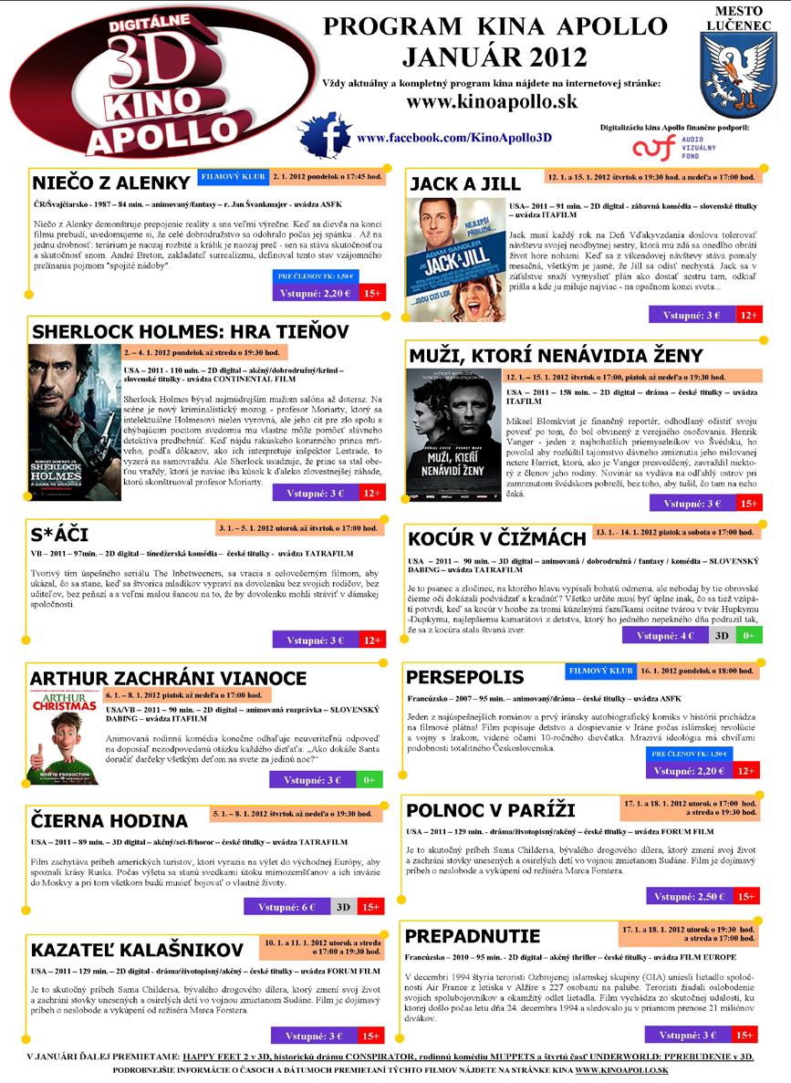 30. DECEMBRA 2011 v MESTSKÉ NOVINY