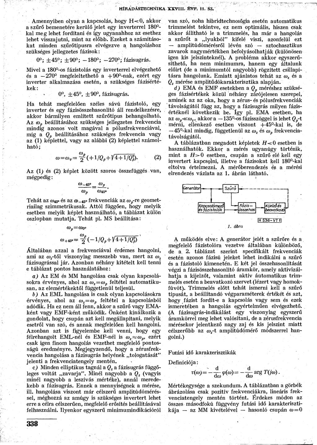 HÍRADÁSECHNIKA XXVIII. ÉVF. 11. SZ.