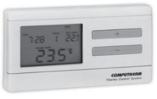 Digitális kijelzős termosztát Q3